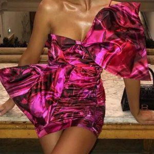 H&M Circular Design Story Pink Bow Dress